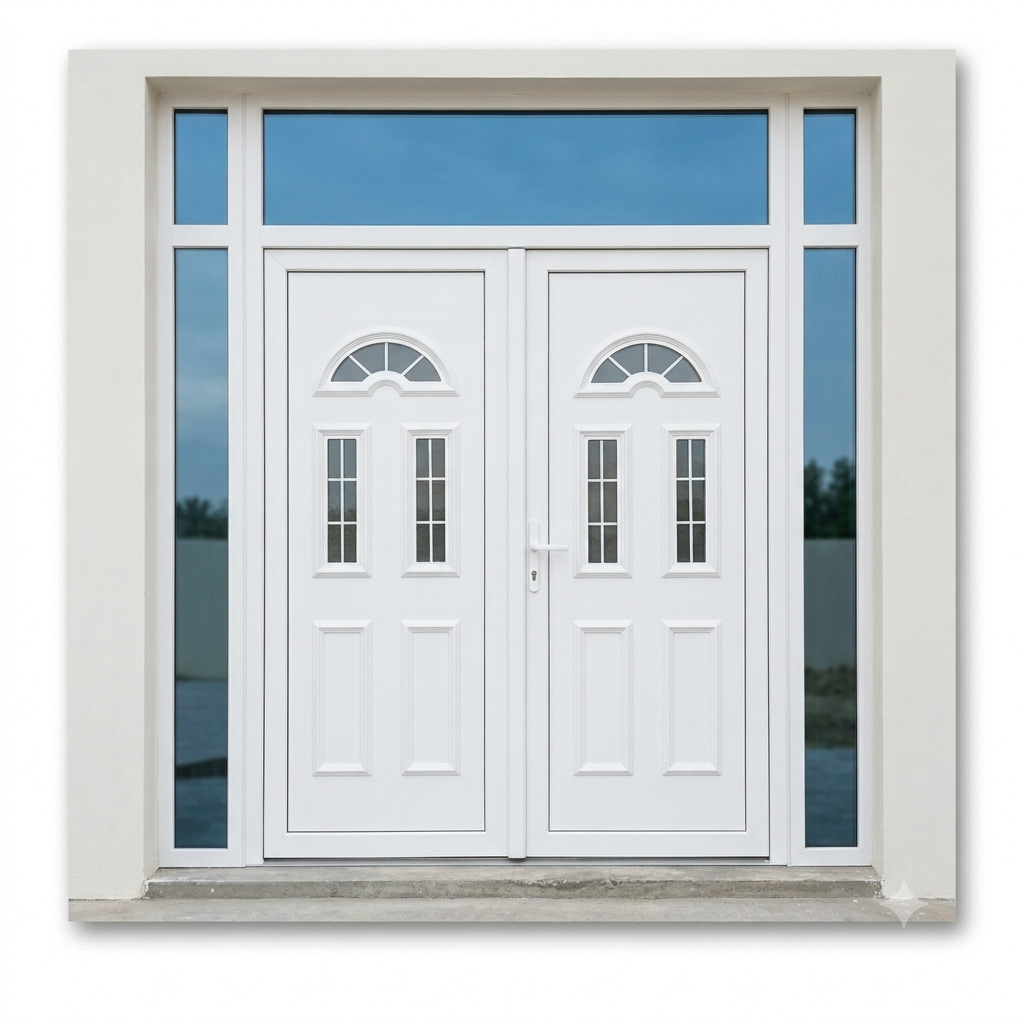 Aluminium doors, custom fabrication